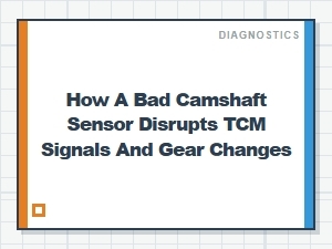 How a Bad Camshaft Sensor Disrupts Tcm Signals and Gear Changes